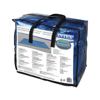 Cubierta de la piscina solar Intex, se ajusta a un marco rectangular rectangular de 16 'x 8'