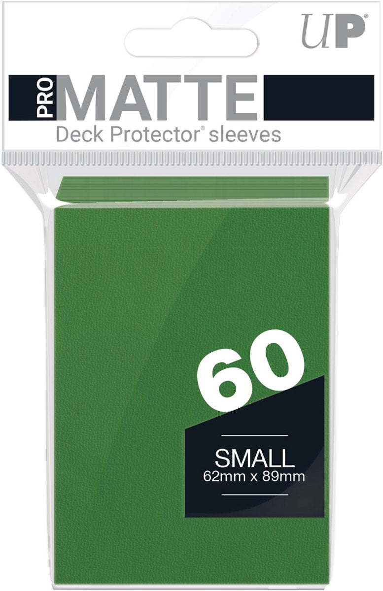 Giocattoli ultraprofessionali | gioco di carte - buste protettive pro-verde opaco piccole d10