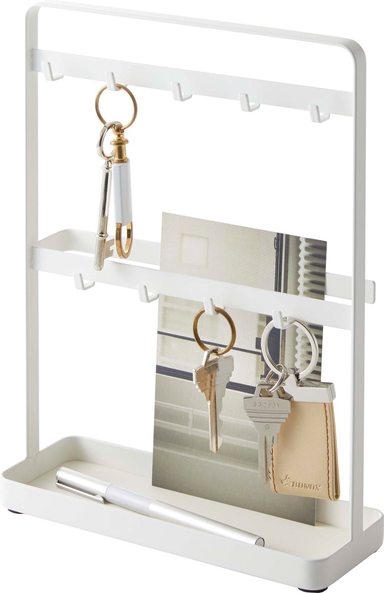 Porta llaves Yamazaki - inteligente - blanco
