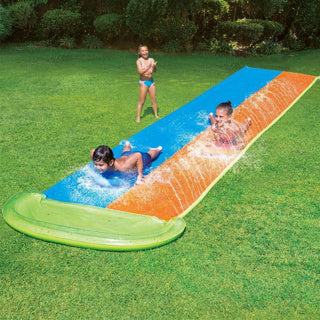 Avviso Slide acqua di allerta 549 cm Orange Blue Green