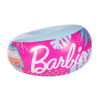 Barbie gonfiabile in sedia