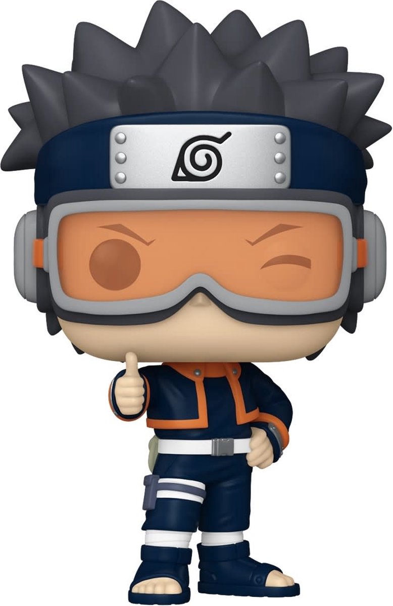 Funko naruto obitu uchiha figura vinilo 1657 pop! multicolor - PVC - anime, fan merch, series de televisión