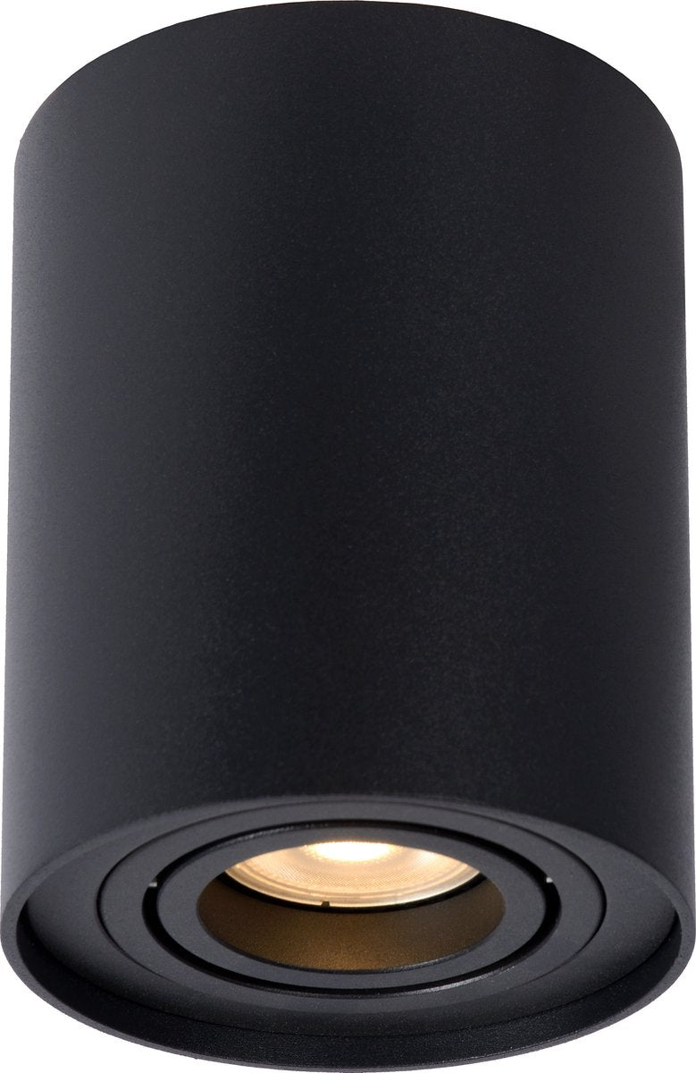 Tubo Lucide - faretto da soffitto (lampada da soffitto) - ø 9,6 cm - 1xgu10 - nero