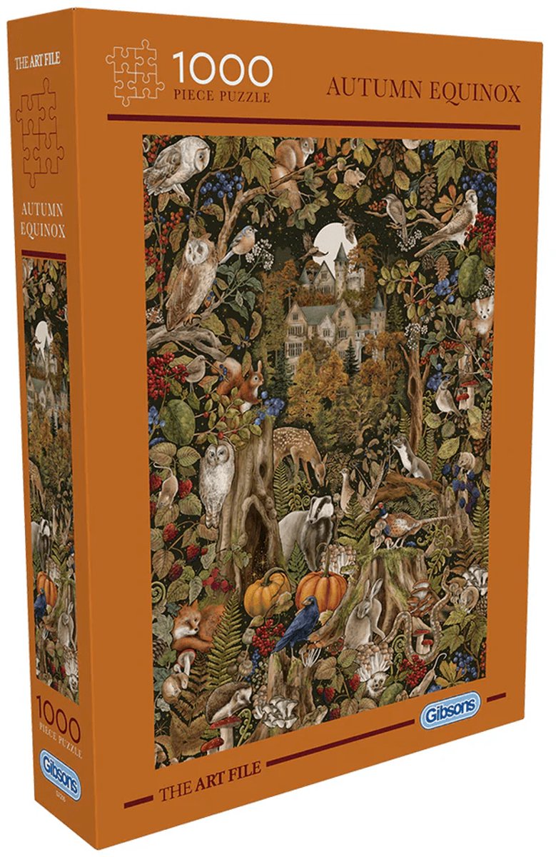 Gibsons - autumn equinox (by the art file) - 1000 pieces 48×69cm (w×h) - jigsaw puzzle for adults