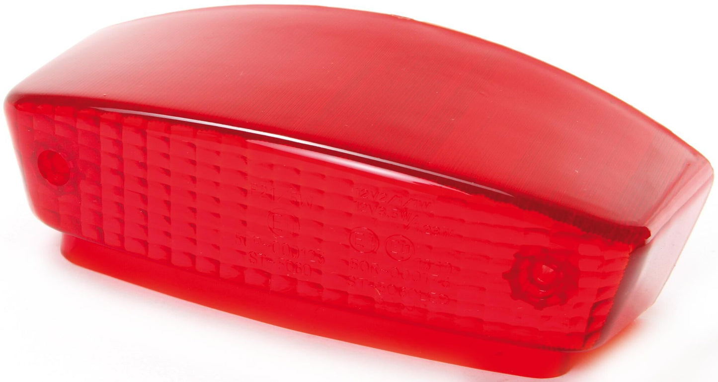 Prossimamente copertura del fanale posteriore in vetro vparts rosso, 7128