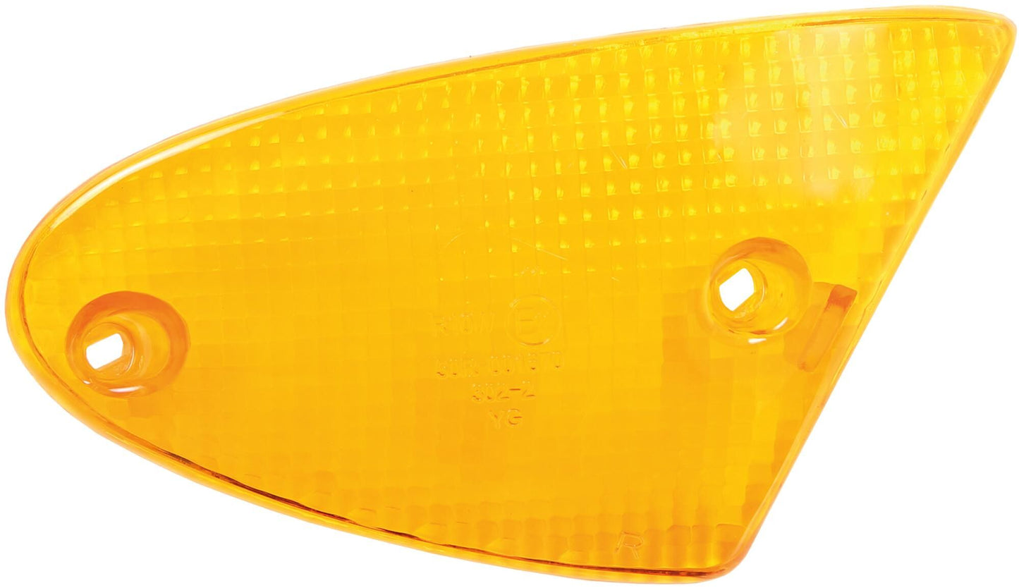 Próximamente tapa indicadora de cristal de intermitente delantero derecho amarillo, 6880