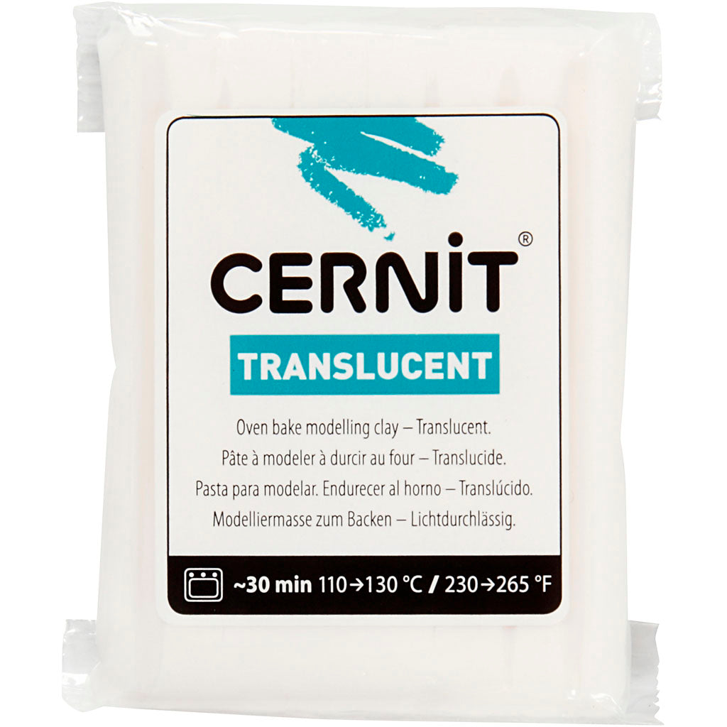 Creative Company Cenit Mounting Clay traslucido, 56 grammi