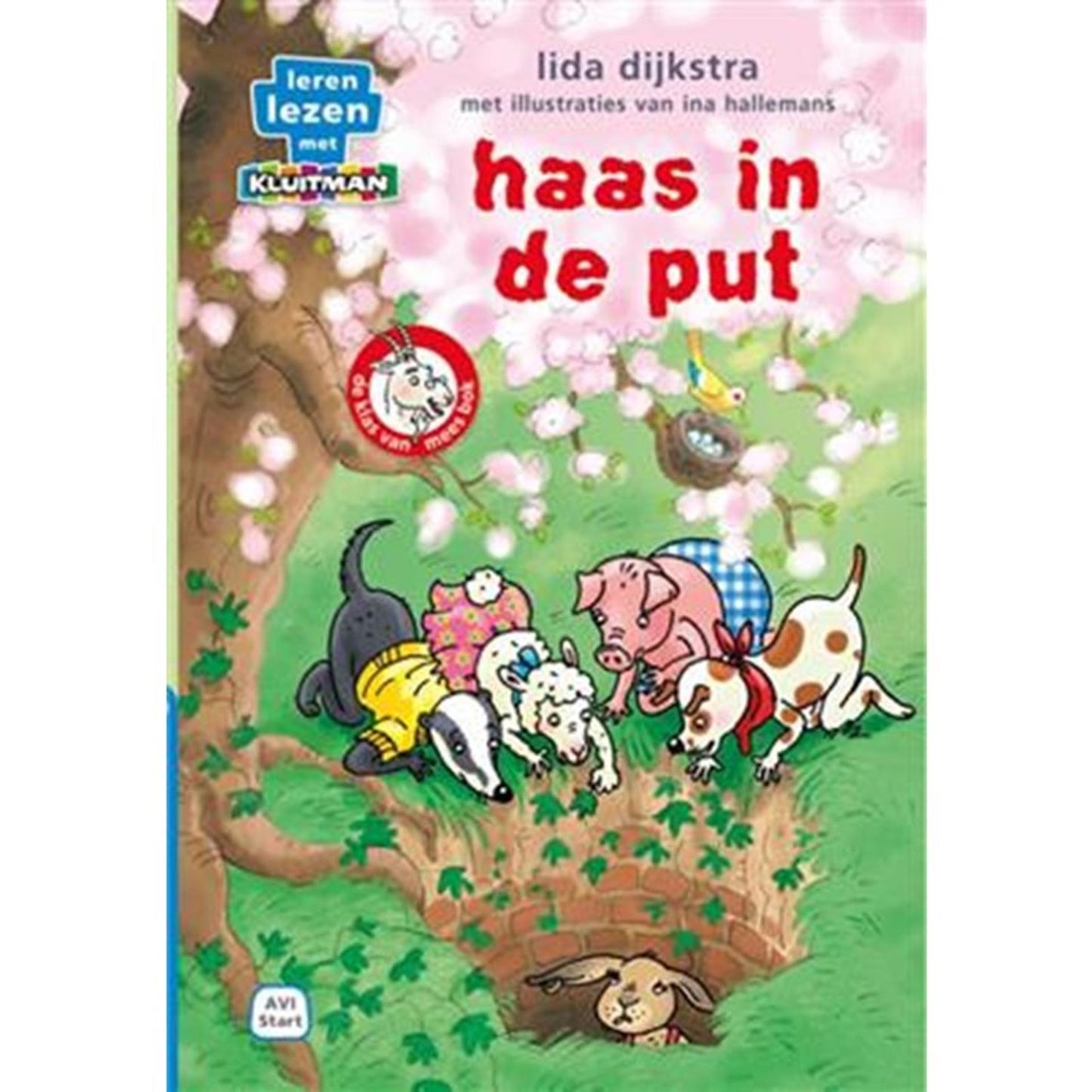 Editor Kluitman comienza la clase de mees bok - hare in de pit avi