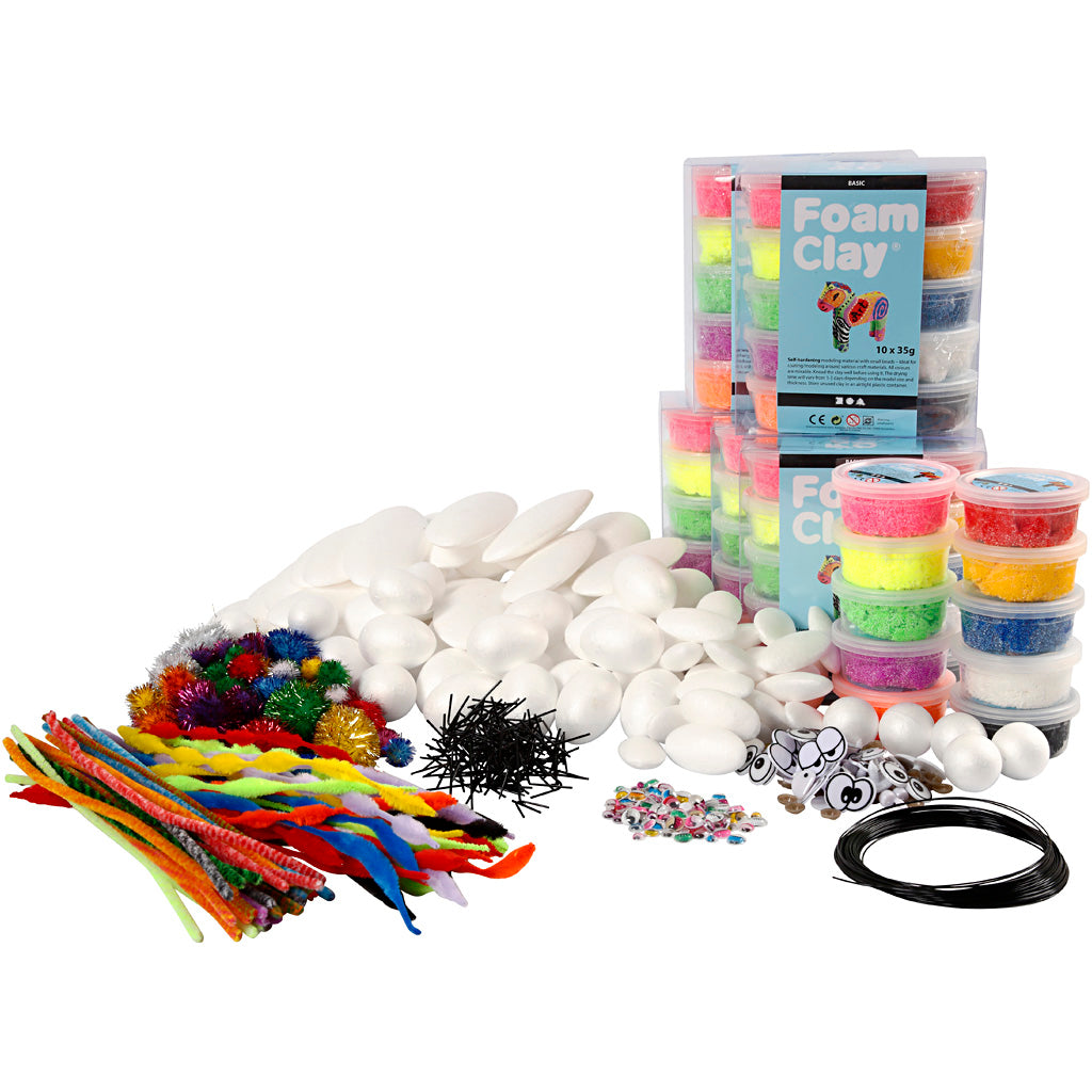 Figuras de foam clay group set ®, 1 caja