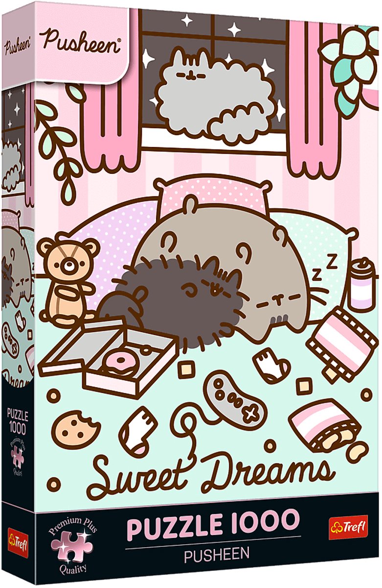 Trefl premium plus calidad pusheen 1000, 1000 pieza(s), art