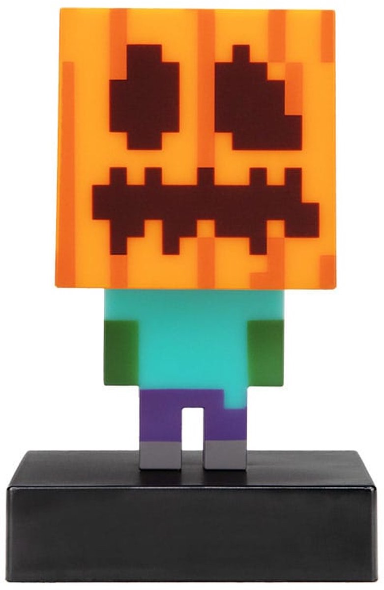 Prodotti Paladone Minecraft Icons Luce Zombie Jack O Lantern 10 cm Lampade luci