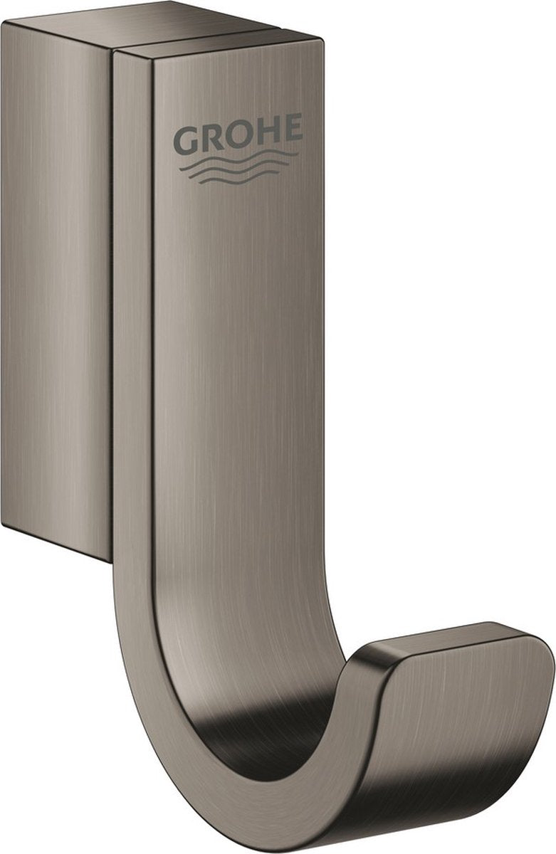 Grohe selection haak - hard graphite geborsteld (mat donker grijs) - 41039al0