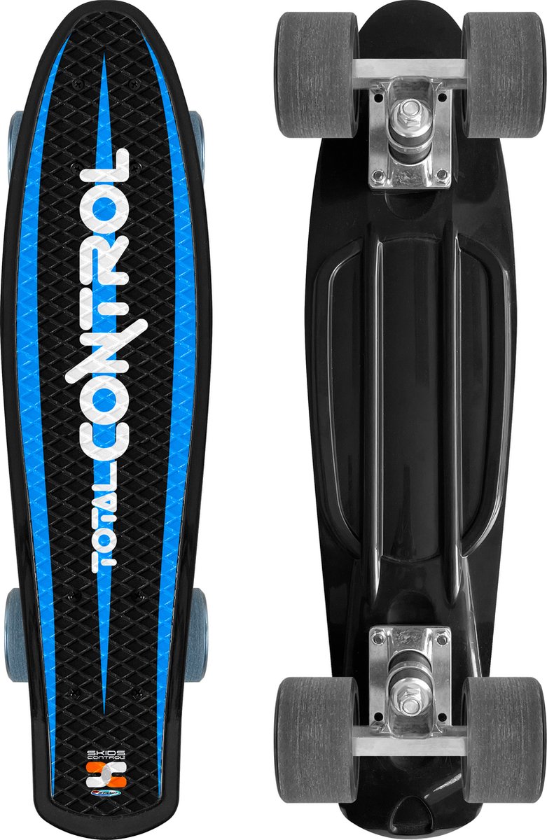 Timbro skateboard 22 x 6 pattini controllo ruote luminose