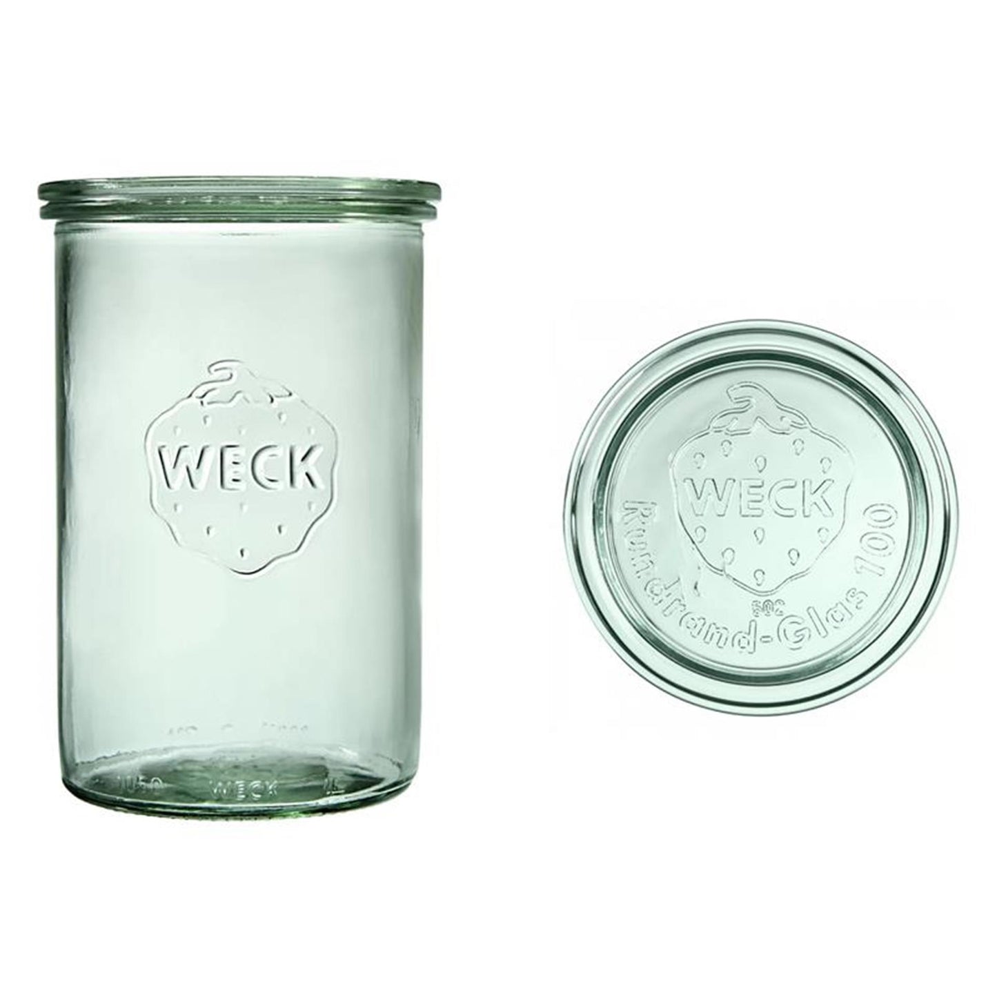 Vaso Weck pour (1050ml) 1l 6 piezas