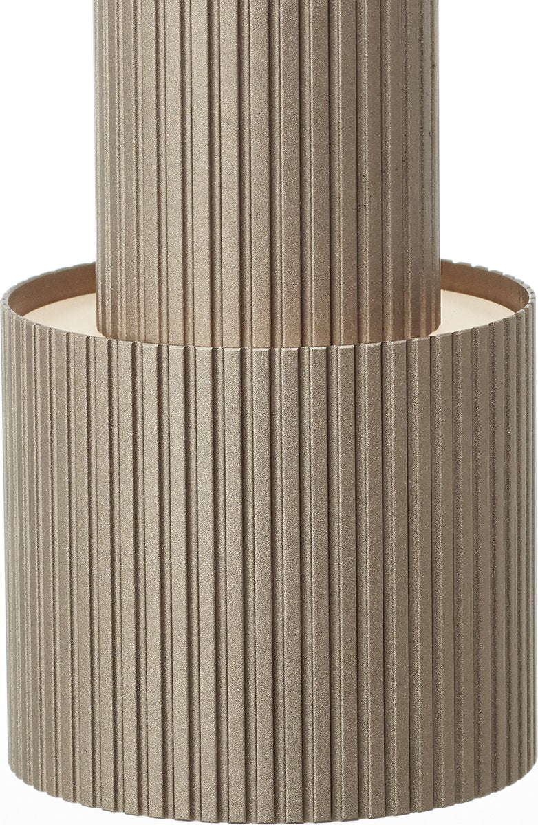 Brilliant cadiz - hanglamp - balk - led 4xgu10 - brons - zwart