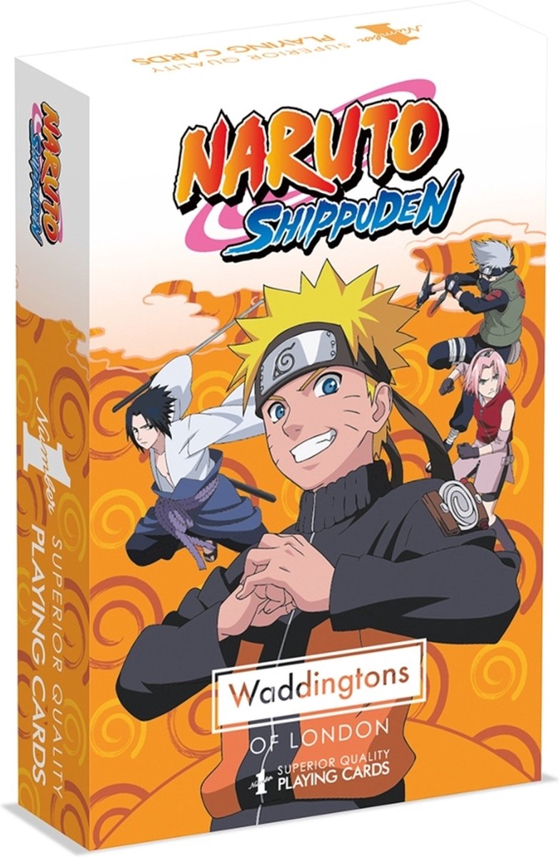 Mosse vincenti naruto - carte da gioco - waddingtons n.1