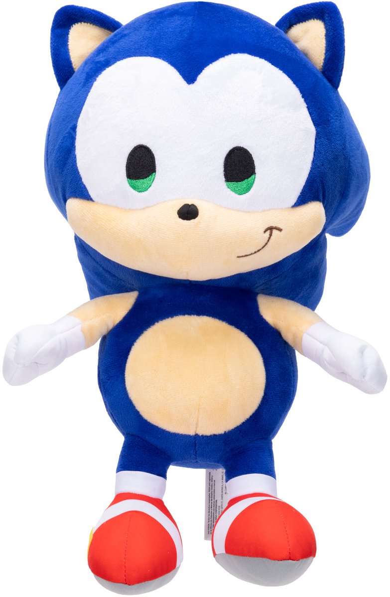 Jakks sonic - peluche sonic de 36 cm