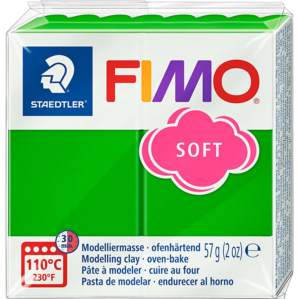 Fimo® suave, verde tropical, 57 gr 1 caja