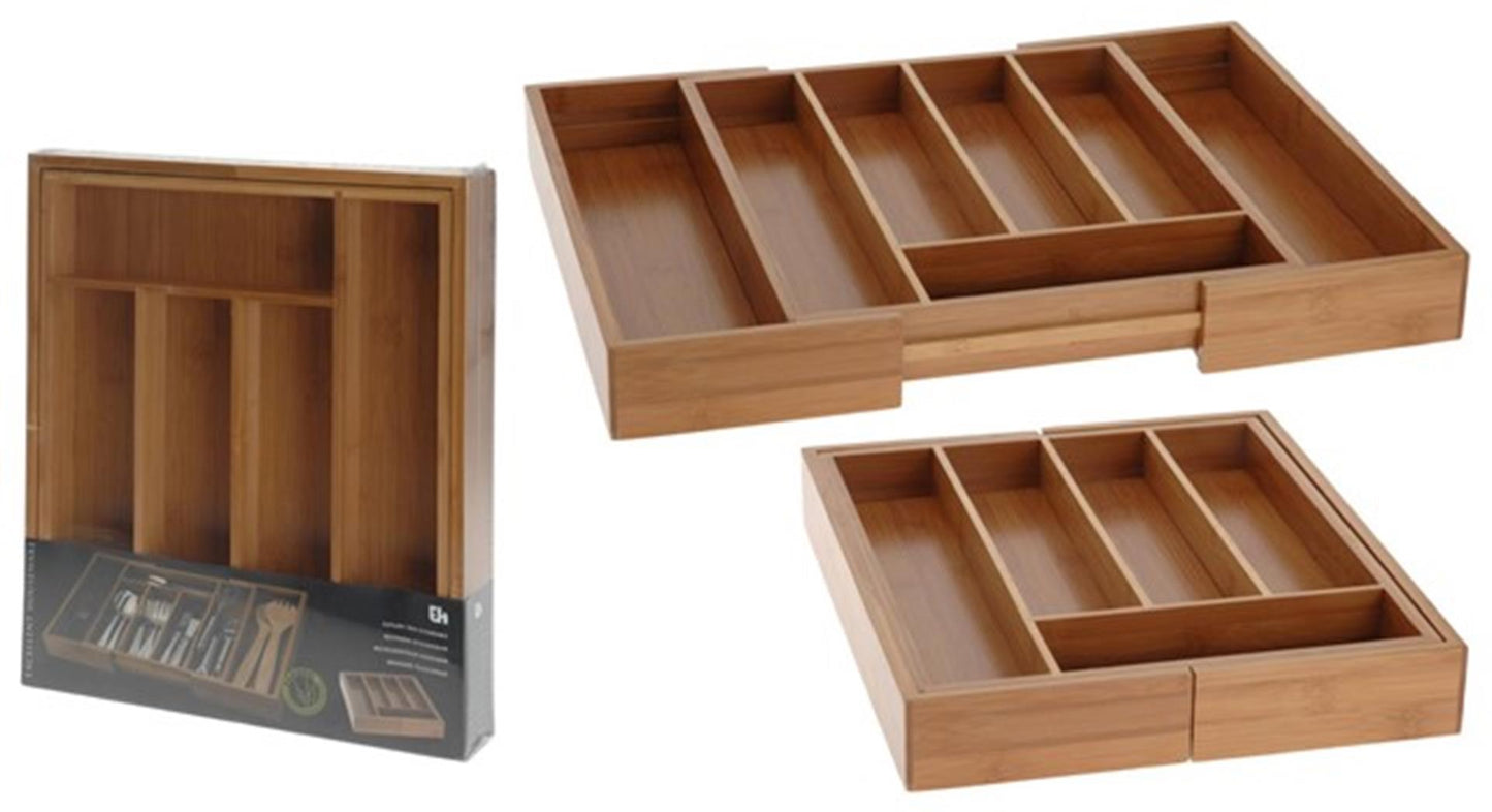 Excelente Housware Housware CUCHINER CONTAYER EXTENDE Bamboo