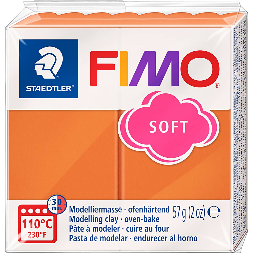 FIMO® Soft, Cognac, 57 Gr 1 Box
