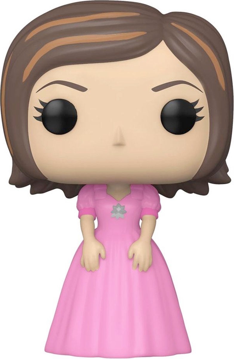 Amici Funko: pop! Figura da collezione TV Rachel in abito rosa da 9 cm - multicolore