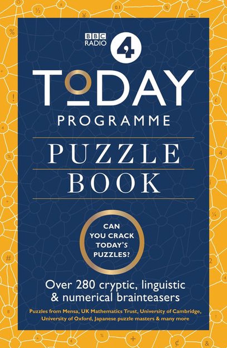 Libro de rompecabezas del programa de hoy.