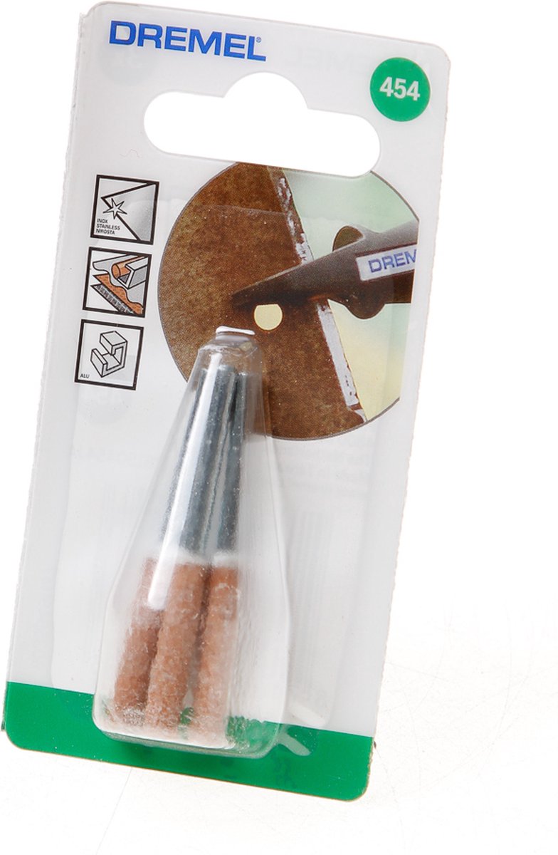 Pietra per affilare motoseghe Dremel 5,6 mm - 455