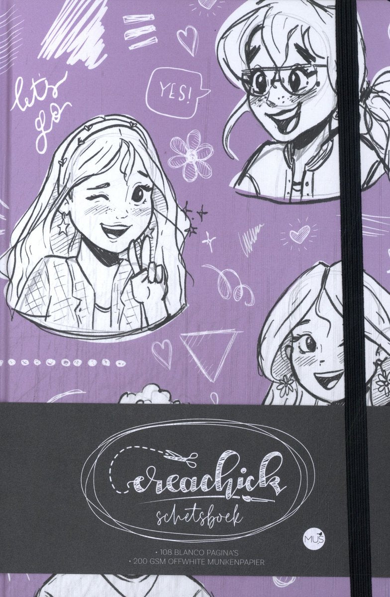 Cuaderno de bocetos creachick de Kluitman