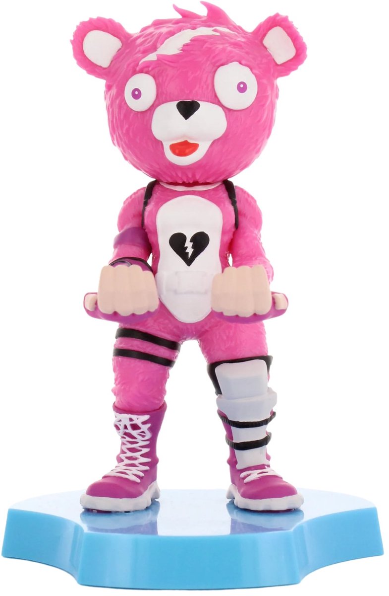 Cableguys fortnite - cuddle team leader - figurine standaard voor telefoon | oplaadcase (cable guys mini)