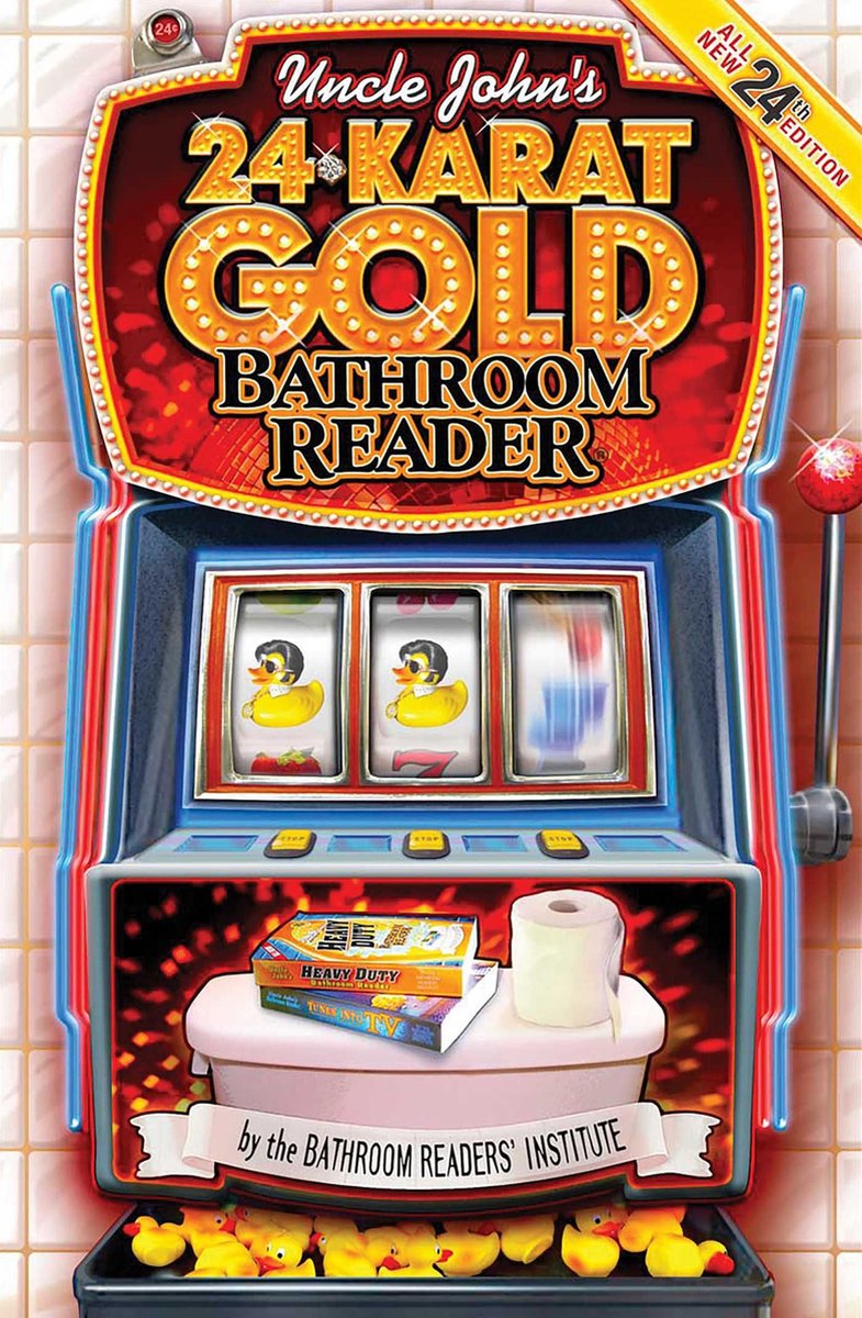 Lector de baño de oro de 24 quilates del tío John