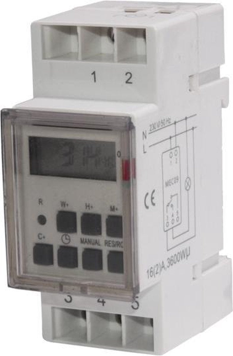 Maclean mce09 - timer digitale - timer timer 220-240 v