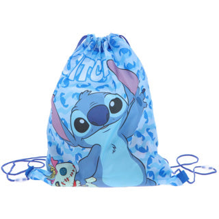 Bolsa de natación Stitch Gym azul 40x35 cm | 3 piezas