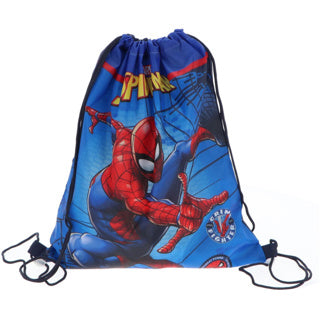 Borsa da nuoto da palestra Spiderman No Brand 40x35 cm | 3 pezzi