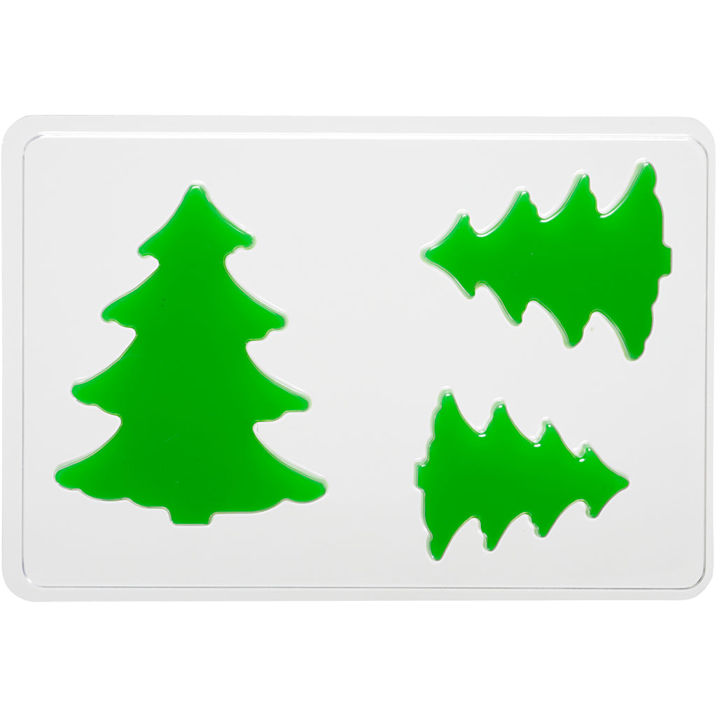 Stampo per colata Creative Company, pino, h: 6+8+10 cm, d: 9 mm, dimensioni 14,9x22 cm, 1 pezzo