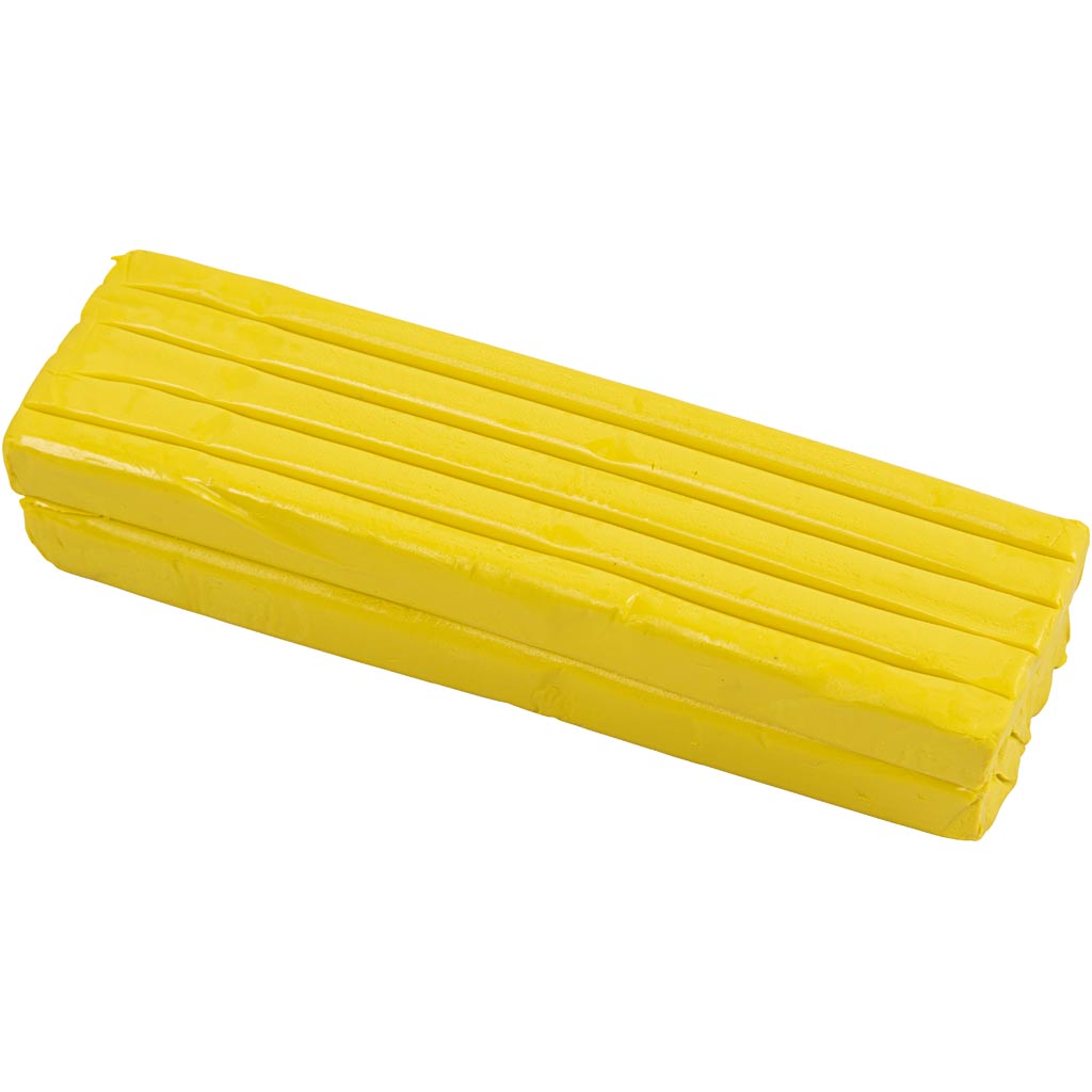 Argilla morbida - giallo, 500gr.