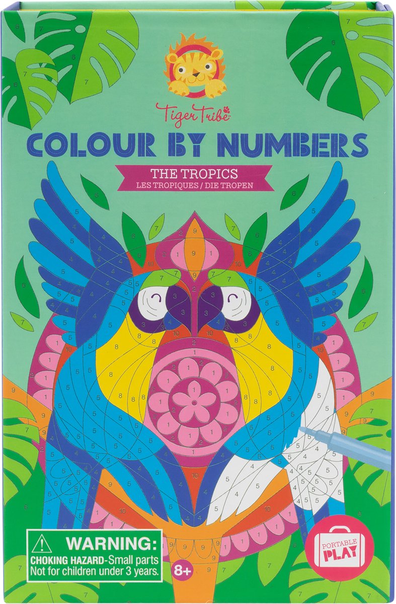 SelectA Colori per numero - de tropen