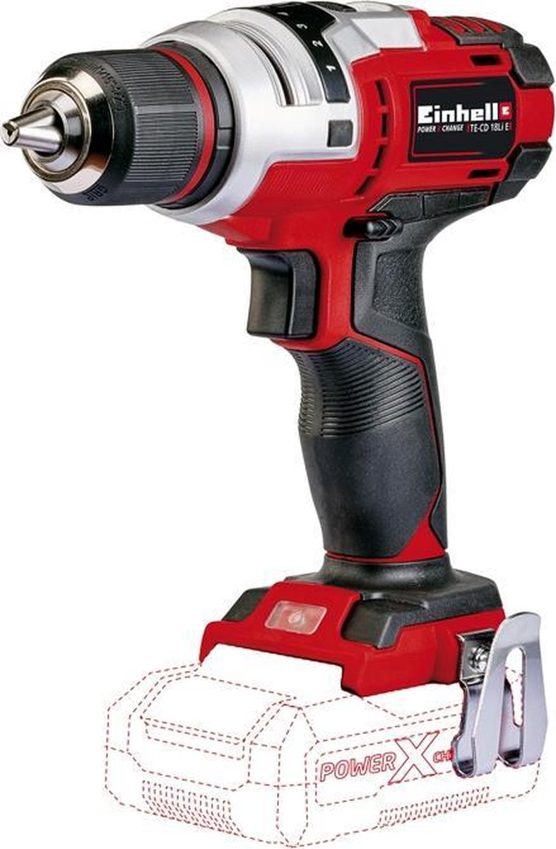 Macchina per perforazione della batteria Einhell TE-CD 18 Li E Solo