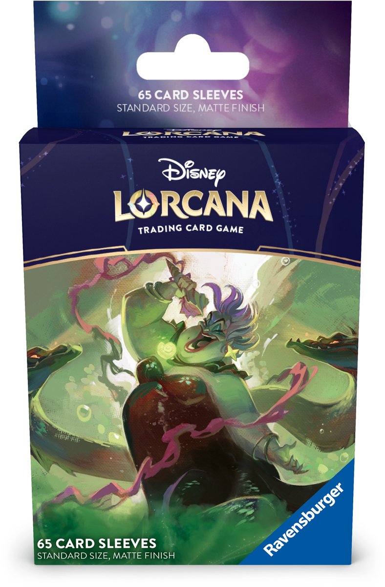 Disney lorcana: deck box ursula - caja para guardar cartas