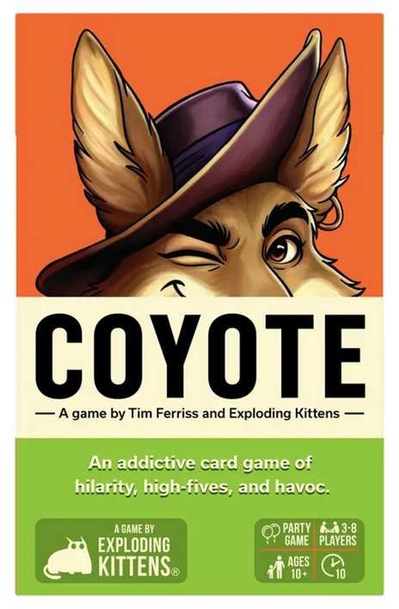 Gattini che esplodono - coyote - gioco di carte e - 10+