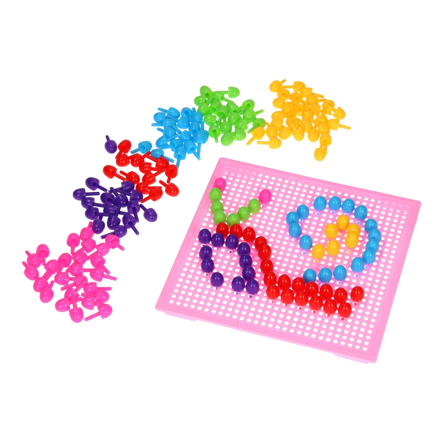 Set mosaico con scomparti portaoggetti, 210 pz.