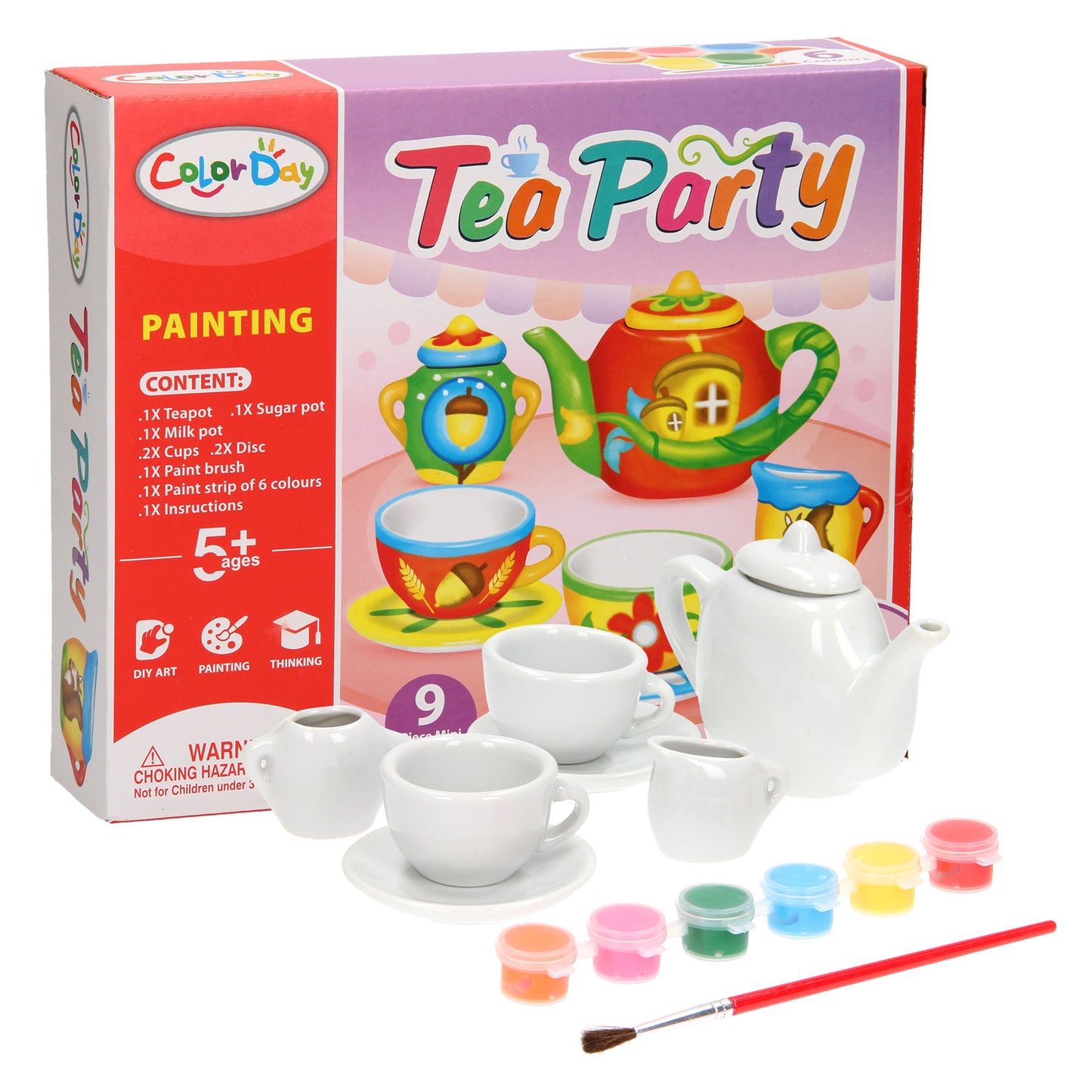 Pintar té de té