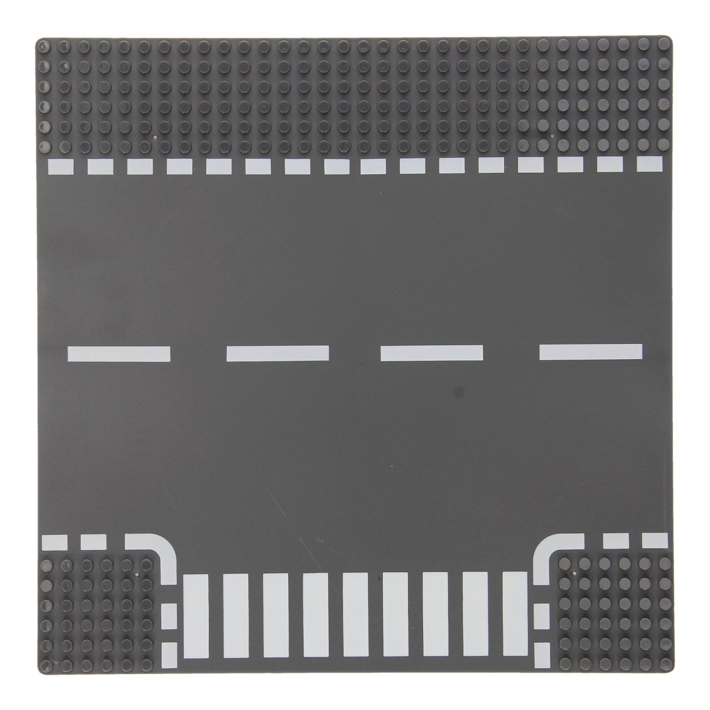Placa de construcción t-unión gris