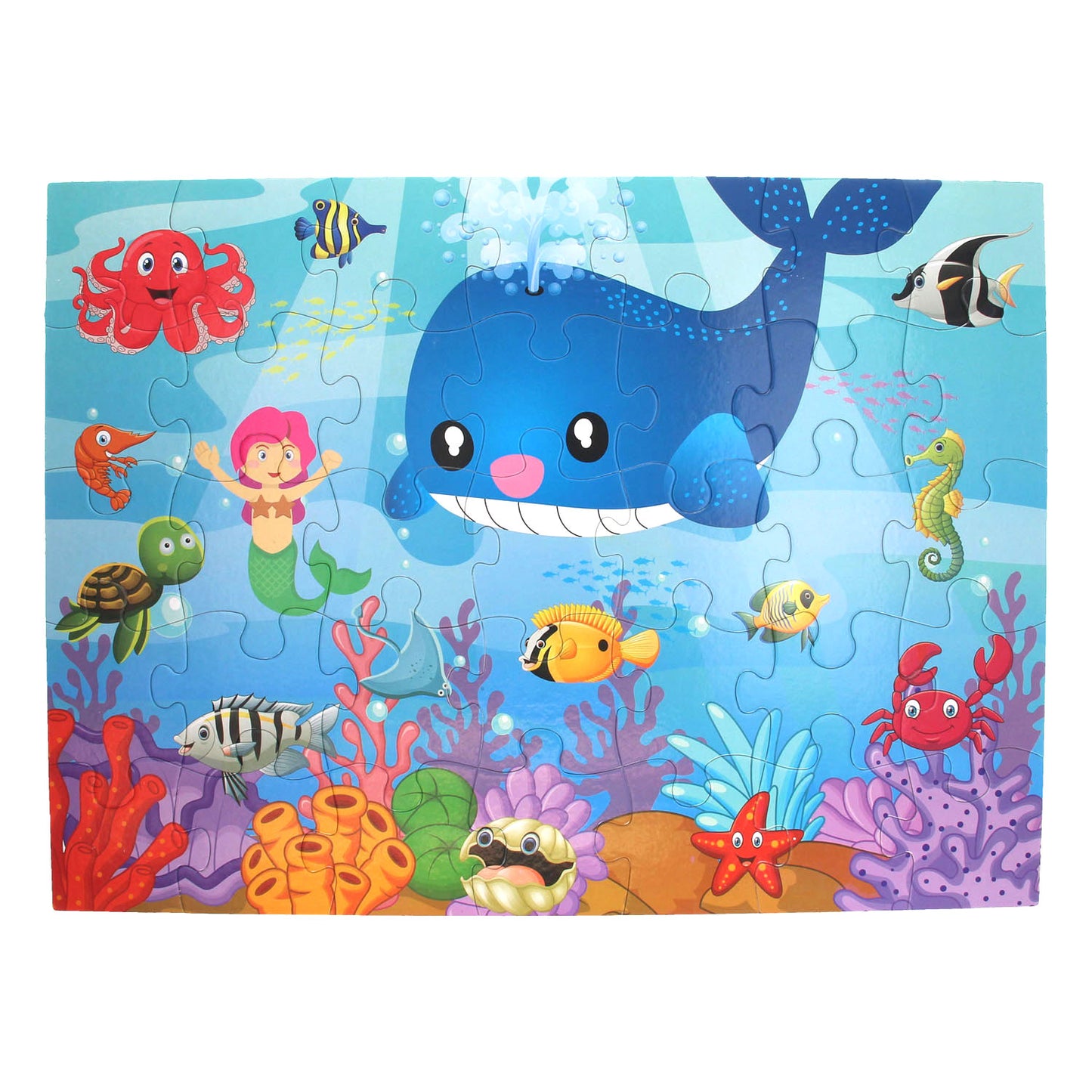 Piano puzzle World Underwater, 35st.