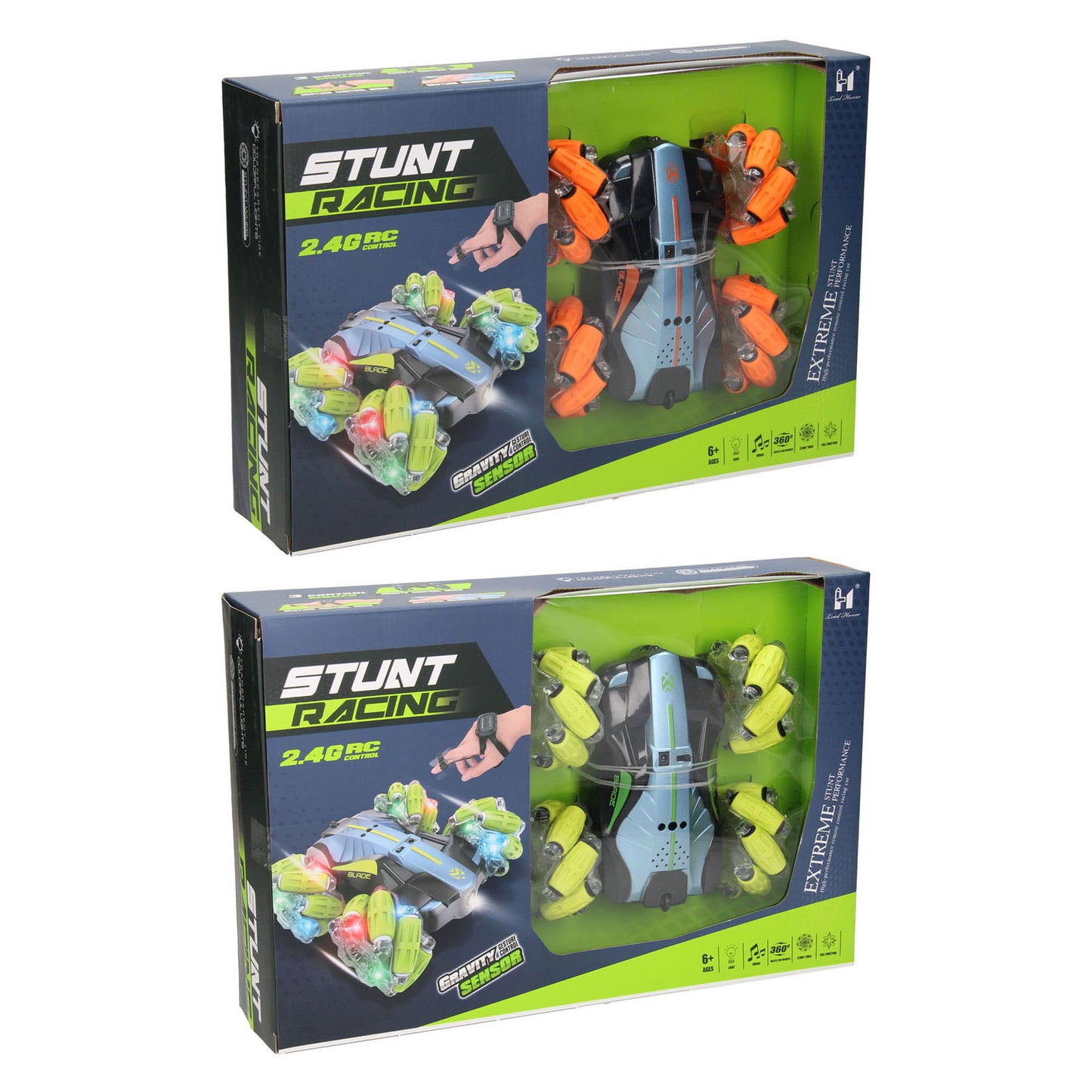 Auto da corsa acrobatica RC controllata