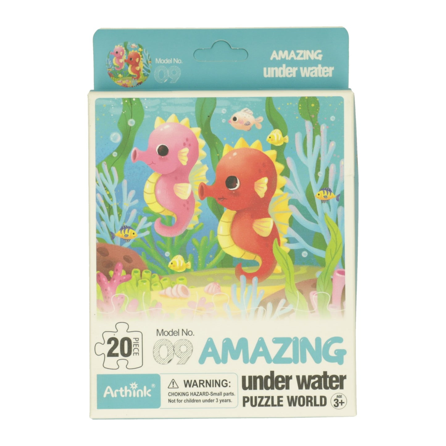 Mini puzzle Underwater World, 20 °.