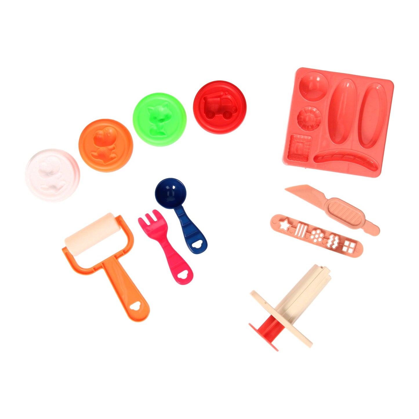 set de arcilla de 4 colores sándwich