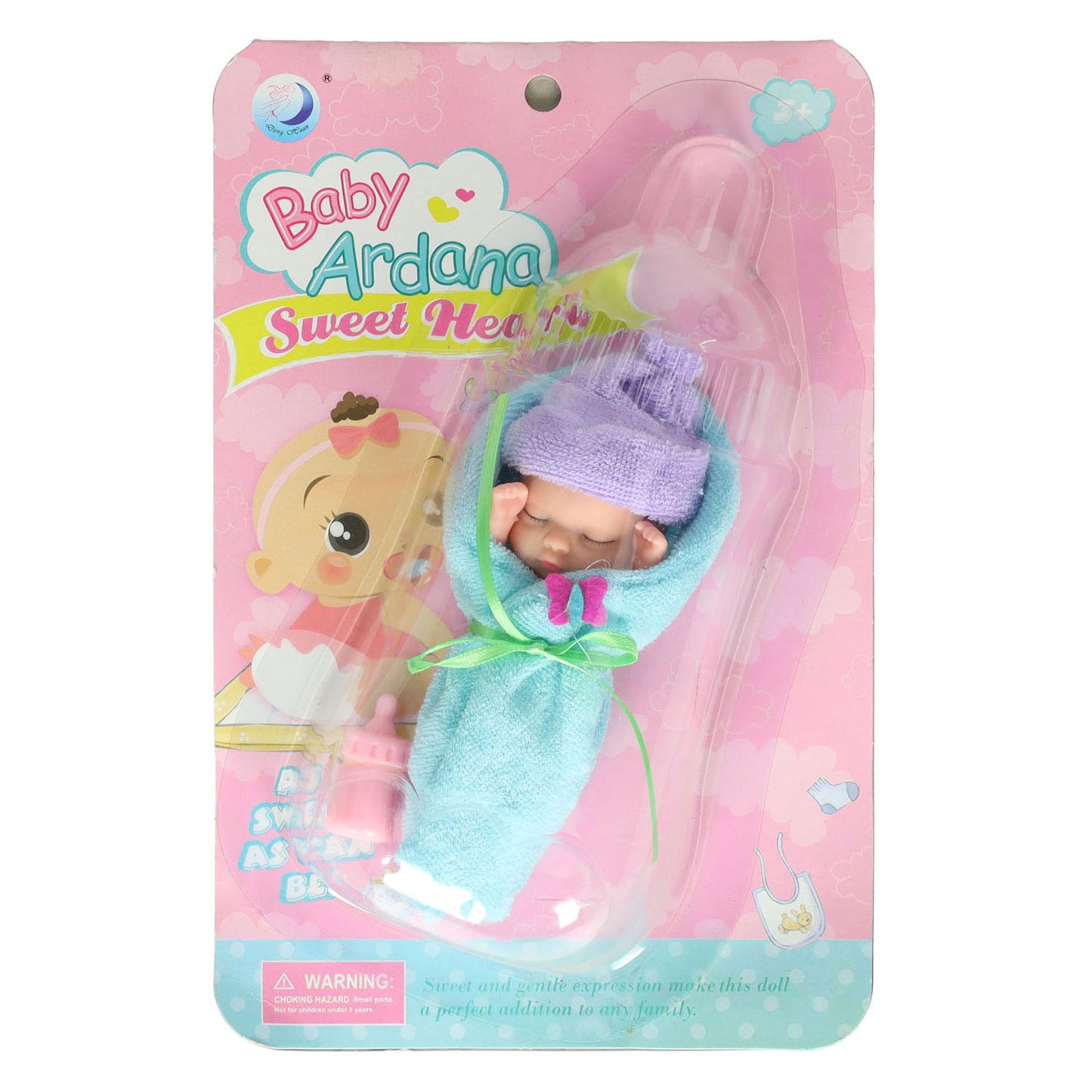 Mini muñeca en Wrikkeldoek