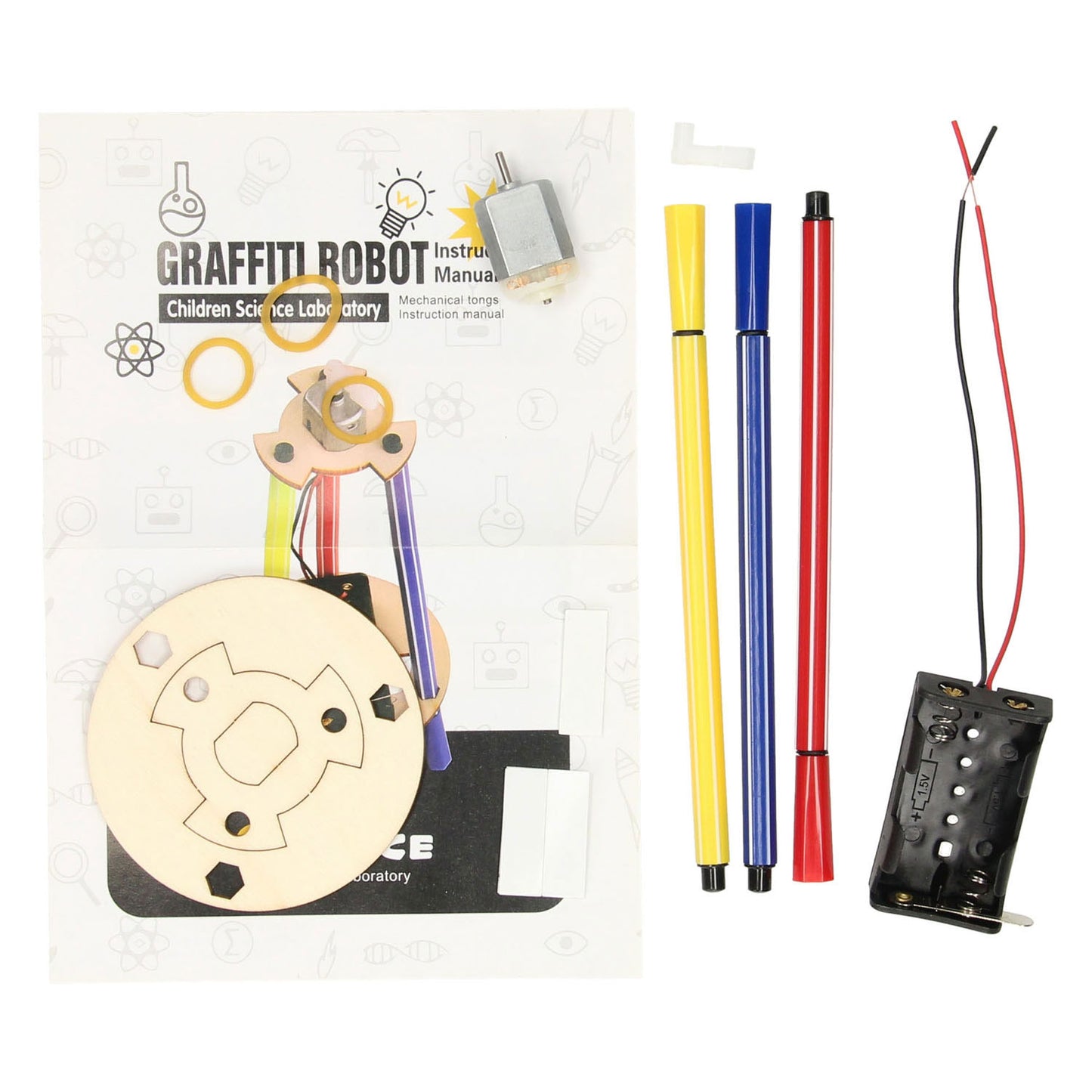 Robot da disegno in kit di costruzione