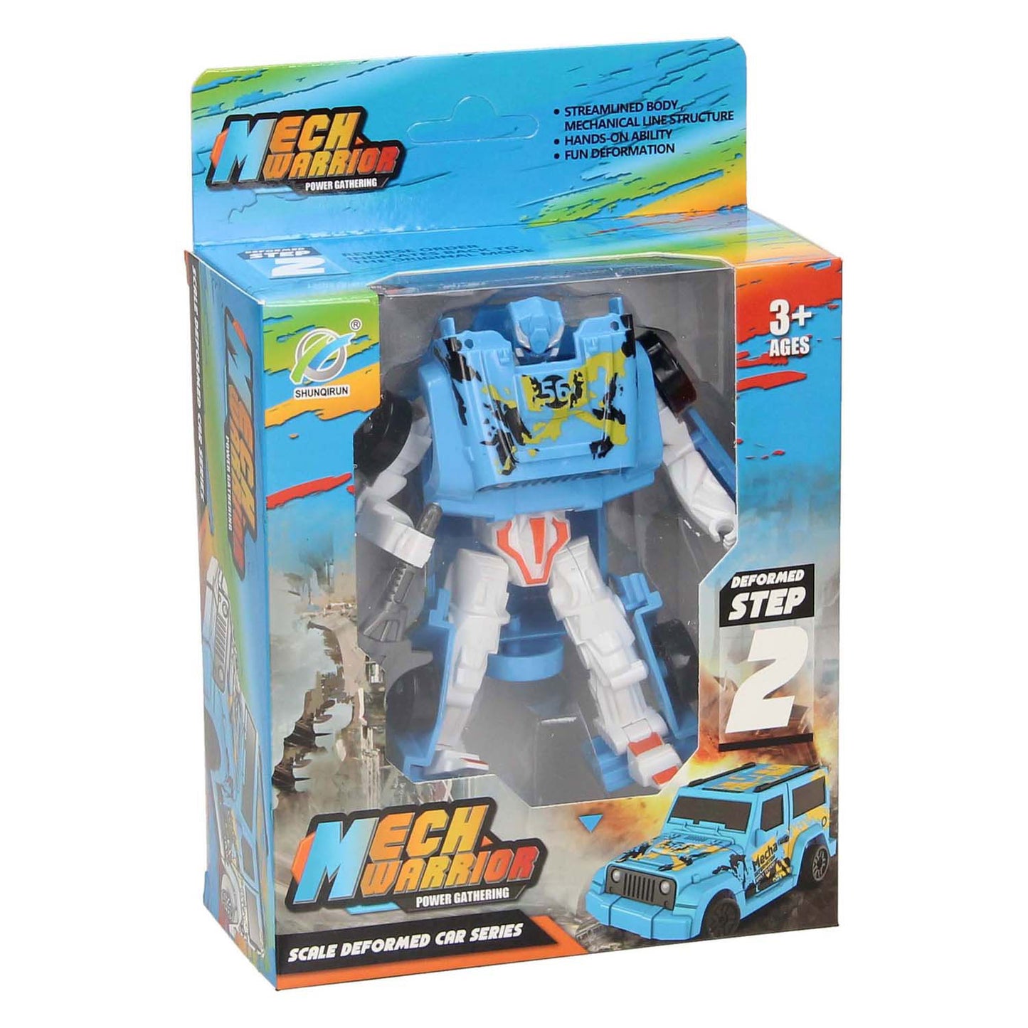 Transformar coche robot