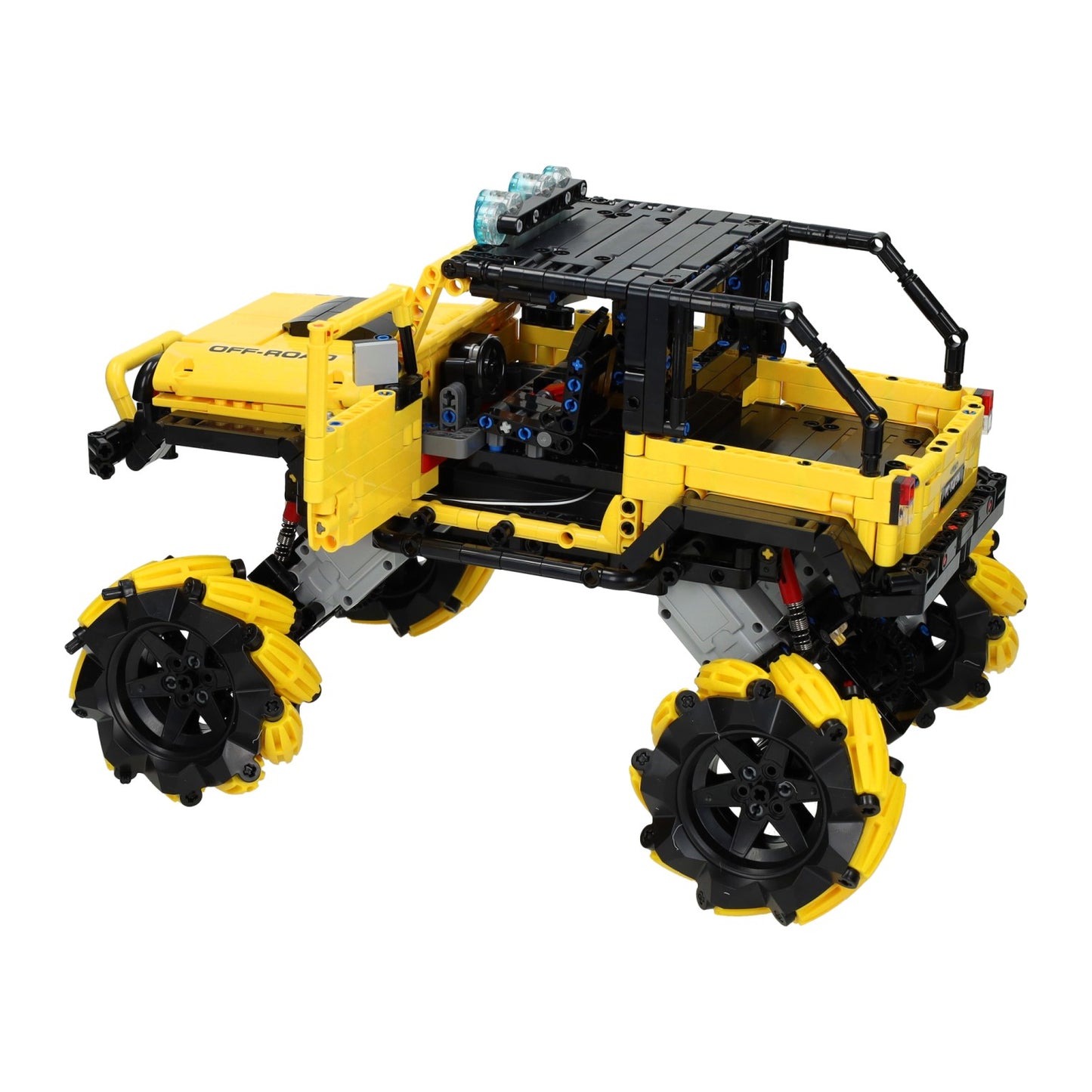 Set di mattoncini controllabili Rc happy build pick-up - 1490 pezzi.